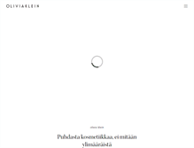 Tablet Screenshot of oliviaklein.fi